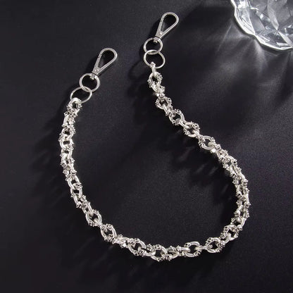 Skull Original Silver Wallet Chain