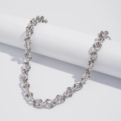 Skull Original Silver Wallet Chain